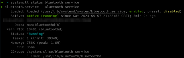 bluetooth service
